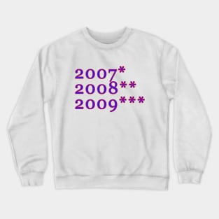 Historical Asterisk Crewneck Sweatshirt